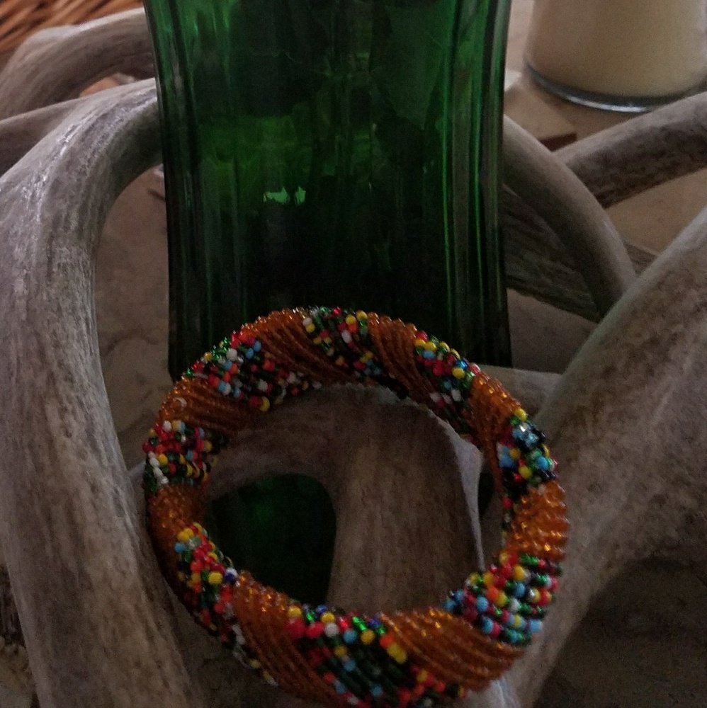 Beaded Indian bracelet - Picture 3 of 3